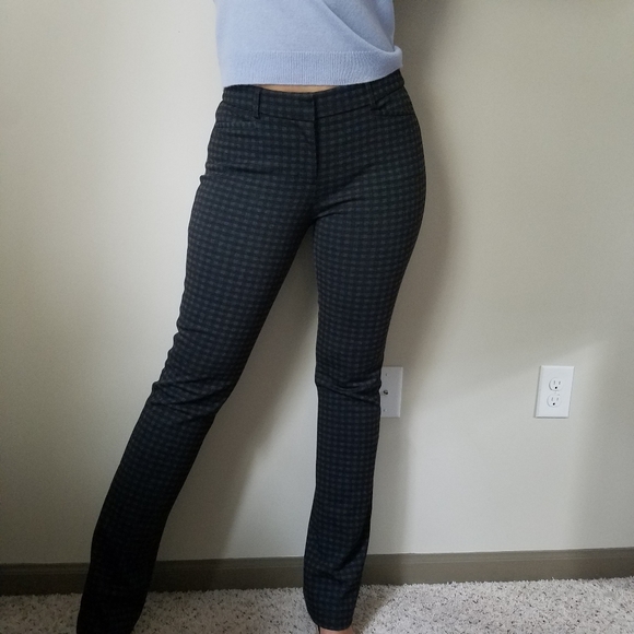 MID RISE PLAID BARELY BOOT COLUMNIST PANT LONG - Picture 7 of 7